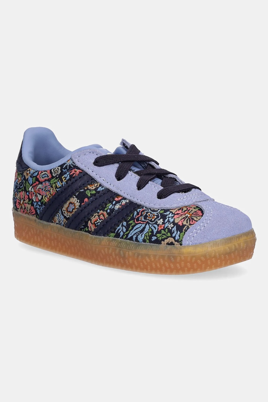 adidas Originals sneakers pentru copii GAZELLE culoarea bleumarin, JH5208 adidas Originals sneakers pentru copii GAZELLE culoarea bleumarin, JH5208