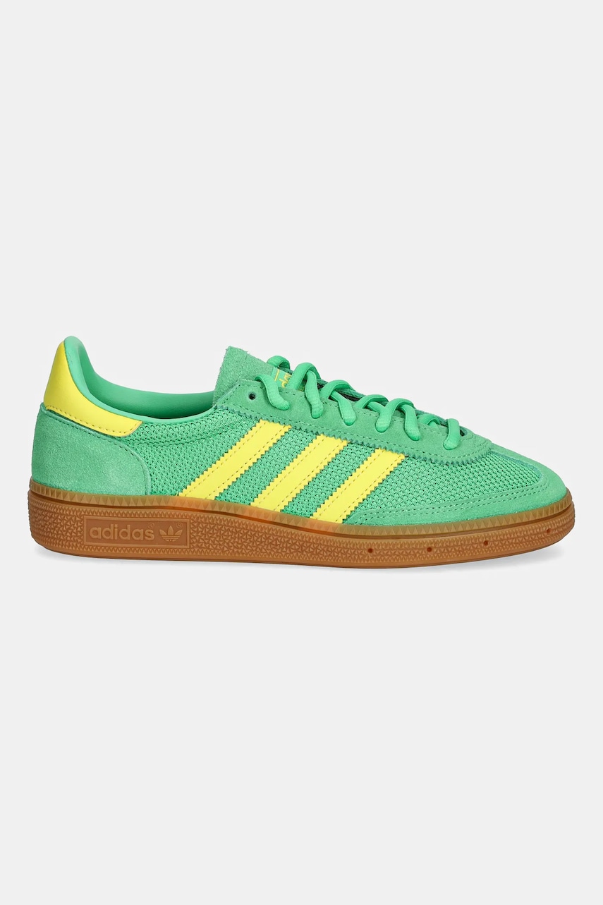 Детские кроссовки adidas Originals HANDBALL SPEZIAL цвет зелёный JH7857 Детские кроссовки adidas Originals HANDBALL SPEZIAL цвет зелёный JH7857