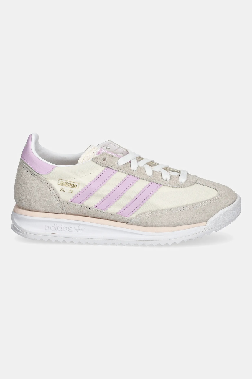 Детские кроссовки adidas Originals SL 72 RS цвет бежевый JP9659 Детские кроссовки adidas Originals SL 72 RS цвет бежевый JP9659