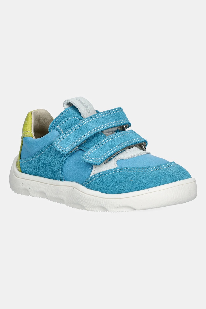 Froddo teniși din piele copii BAREFOOT ZERU SPRING culoarea turcoaz, G3130264 Froddo teniși din piele copii BAREFOOT ZERU SPRING culoarea turcoaz, G3130264
