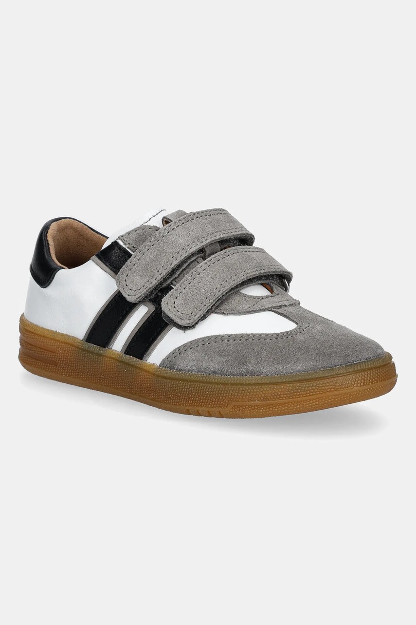 Froddo sneakers de piele întoarsă pentru copii LOU culoarea alb, G3130269 Froddo sneakers de piele întoarsă pentru copii LOU culoarea alb, G3130269