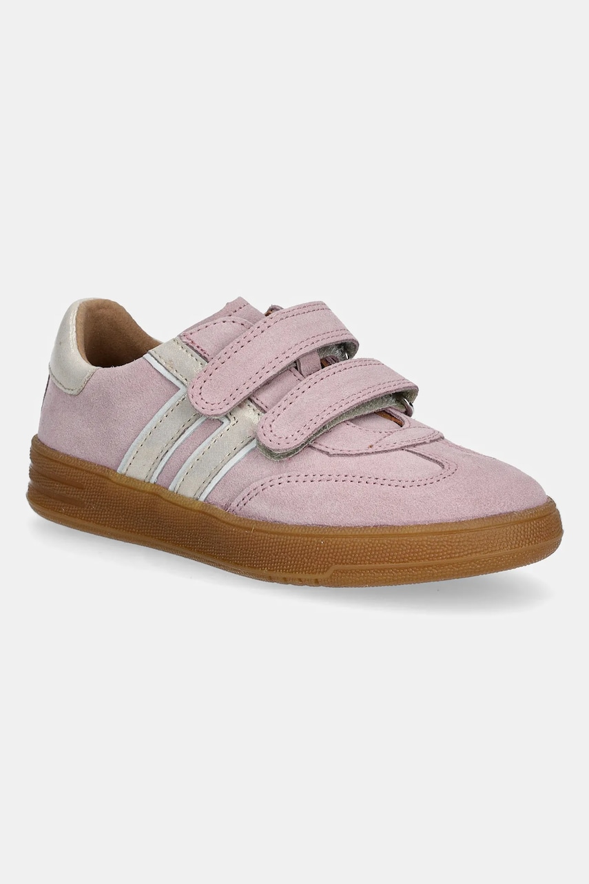 Froddo sneakers de piele întoarsă pentru copii LOU culoarea roz, G3130269 Froddo sneakers de piele întoarsă pentru copii LOU culoarea roz, G3130269