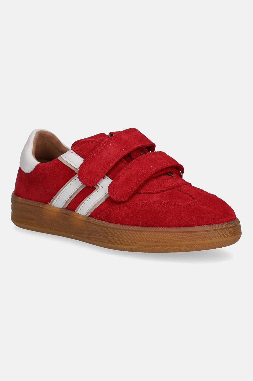 Froddo sneakers de piele întoarsă pentru copii LOU culoarea rosu, G3130269 Froddo sneakers de piele întoarsă pentru copii LOU culoarea rosu, G3130269