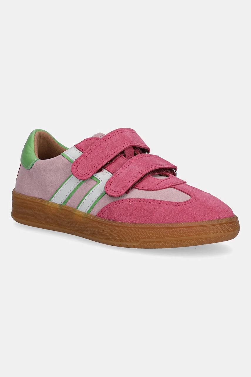 Froddo sneakers de piele întoarsă pentru copii LOU culoarea roz, G3130269 Froddo sneakers de piele întoarsă pentru copii LOU culoarea roz, G3130269