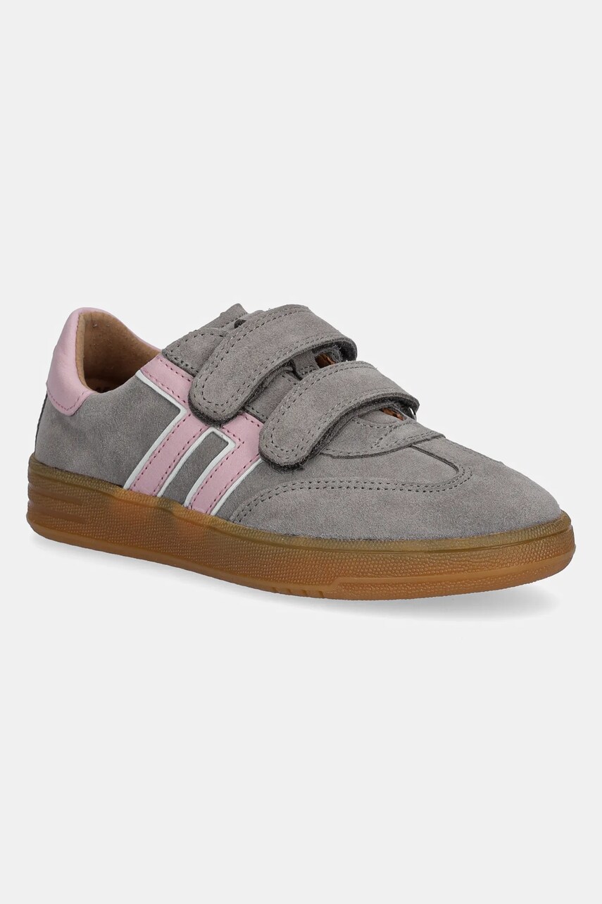 Froddo sneakers de piele întoarsă pentru copii LOU culoarea gri, G3130269 Froddo sneakers de piele întoarsă pentru copii LOU culoarea gri, G3130269