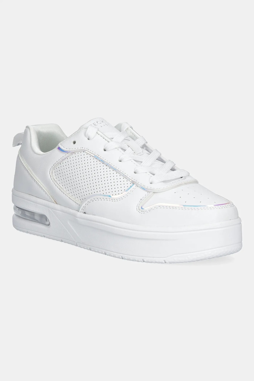 Skechers sneakers pentru copii COURT HI-AIR culoarea alb, 310211L