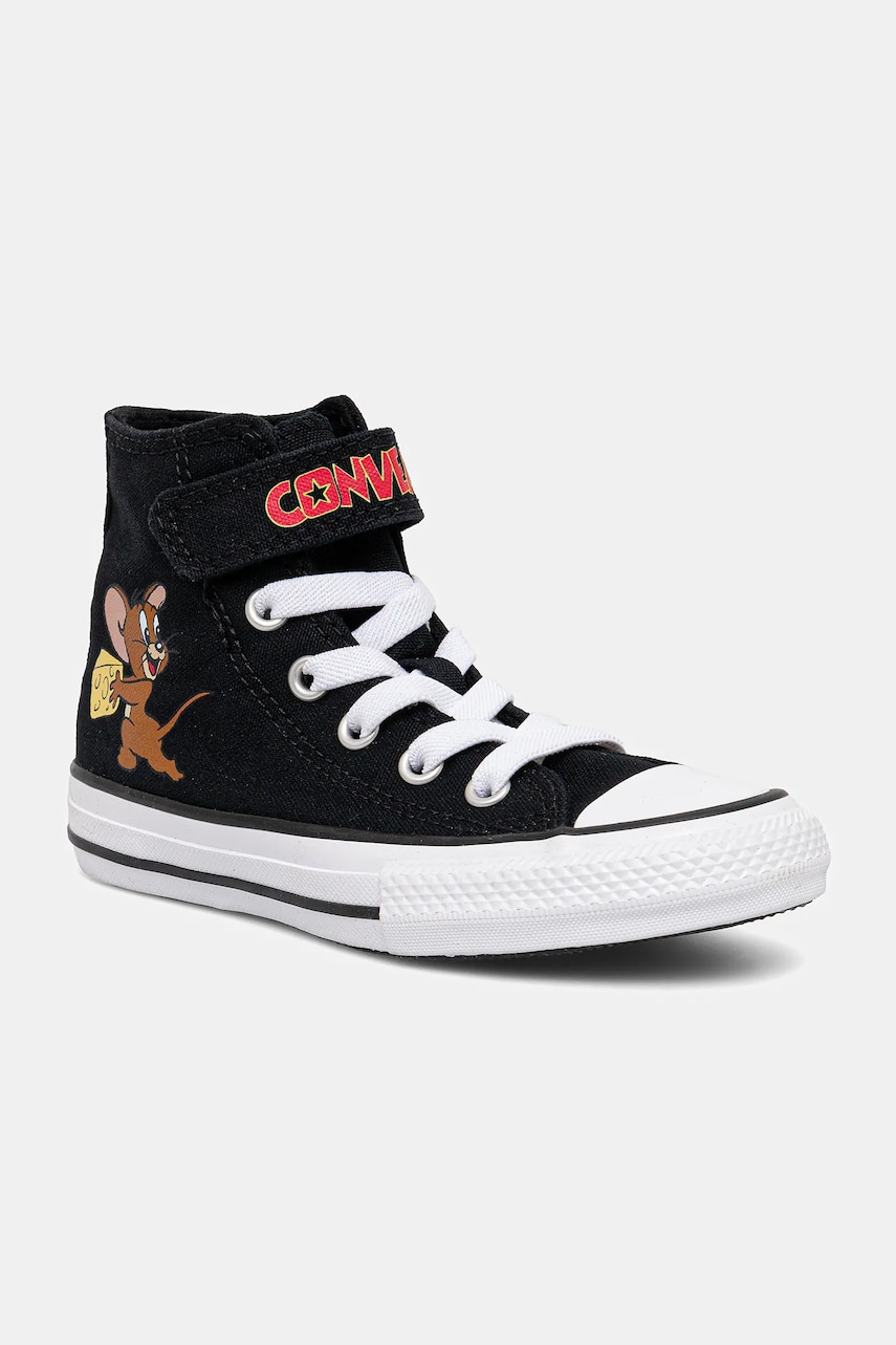 Converse teniși copii Chuck Taylor All Star 1V culoarea negru, A15114C Converse teniși copii Chuck Taylor All Star 1V culoarea negru, A15114C
