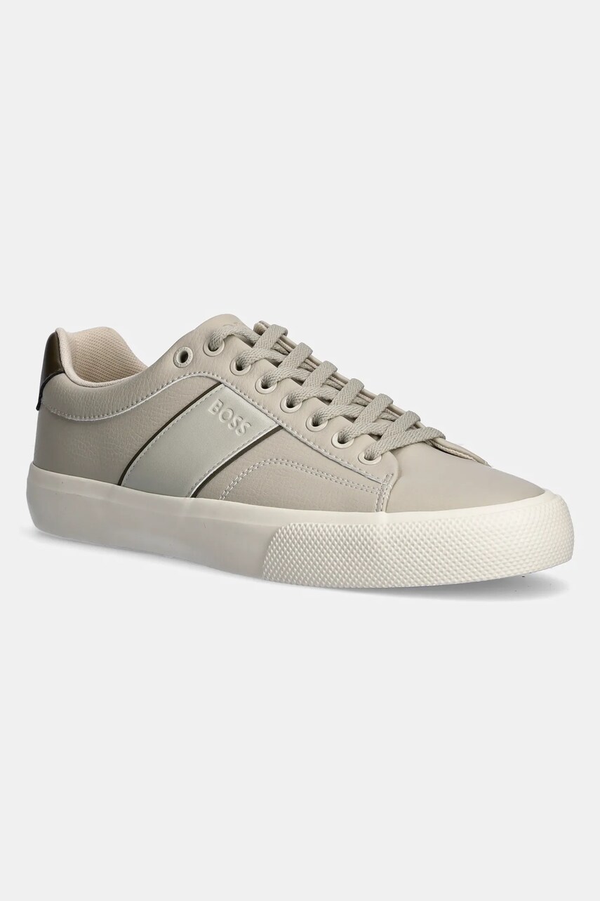 BOSS sneakers Aiden culoarea bej, 50522833