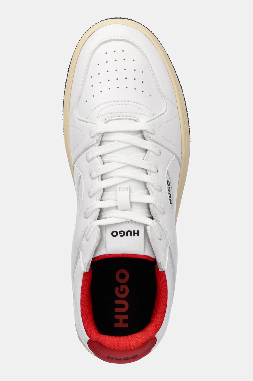 Αθλητικά HUGO Hadrian χρώμα: άσπρο, 50536201 φωτογραφία