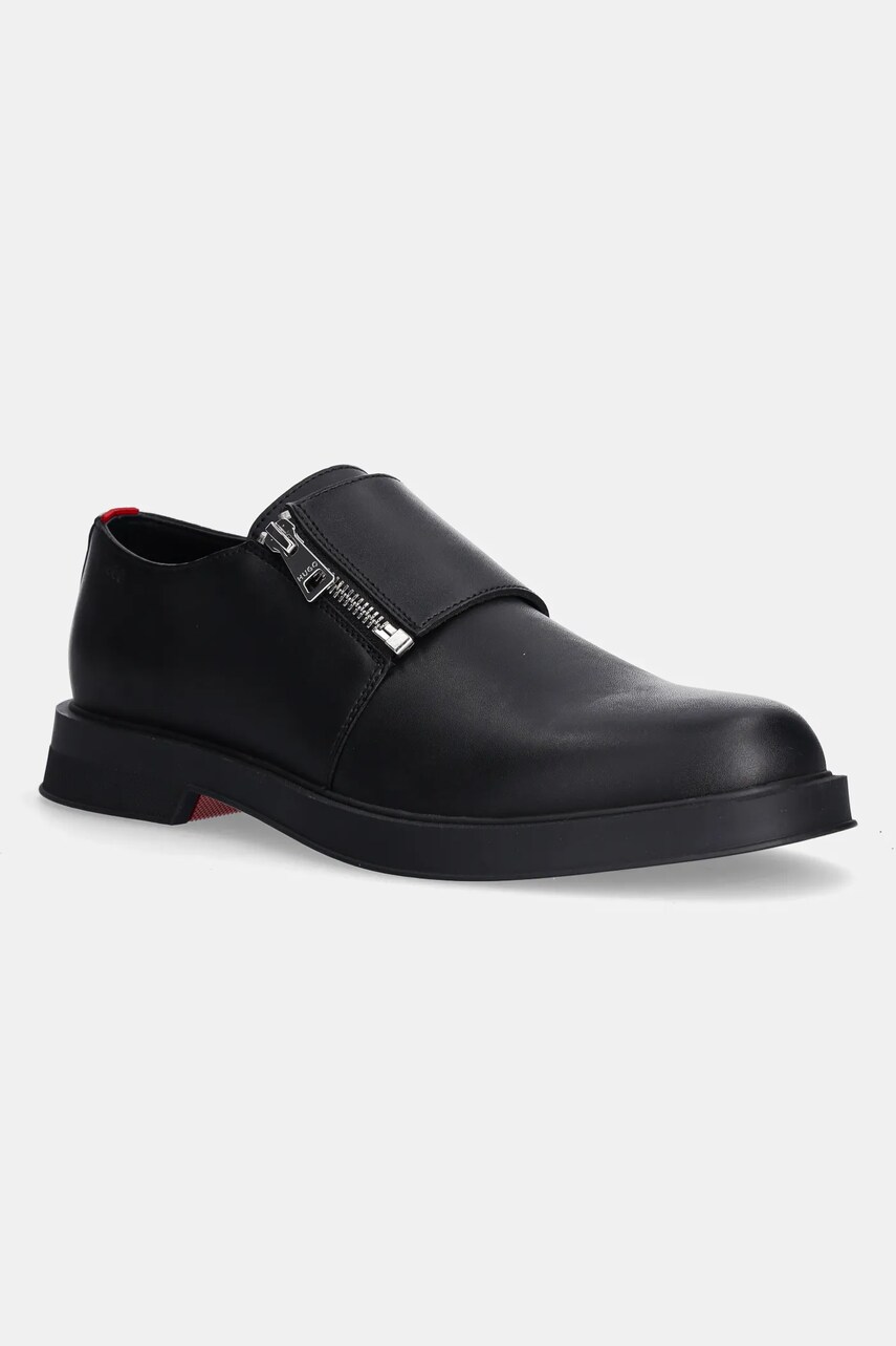 HUGO pantof Lenner barbati, culoarea negru, 50536255