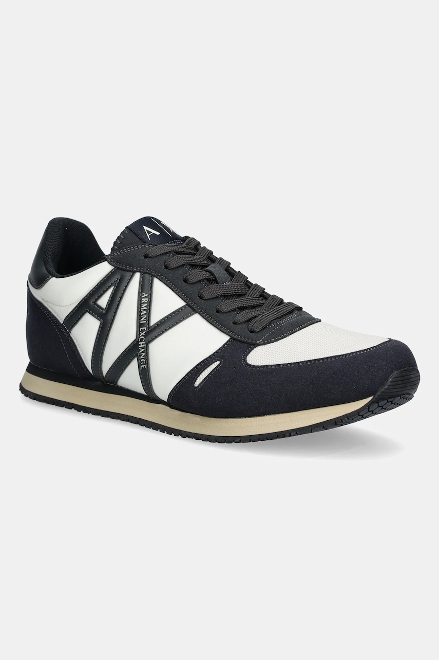 Levně Tenisky Armani Exchange tmavomodrá barva, XUX017 XCC68 U390