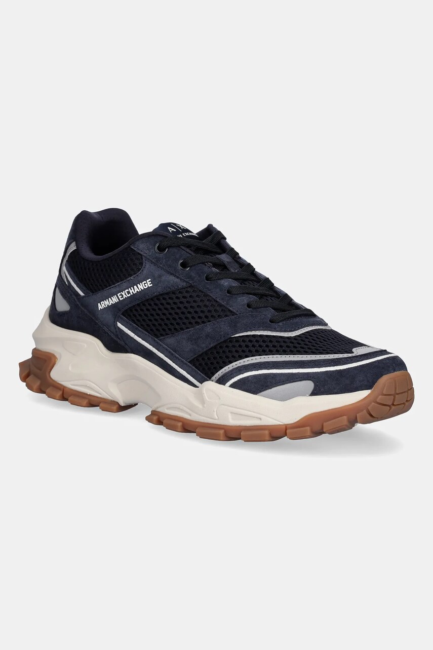 Armani Exchange sneakers culoarea albastru marin, XUX246 XV916 00285