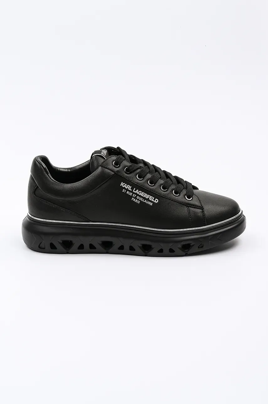 Karl Lagerfeld sneakers din piele KAPRI KITE RSG culoarea negru, KL54525