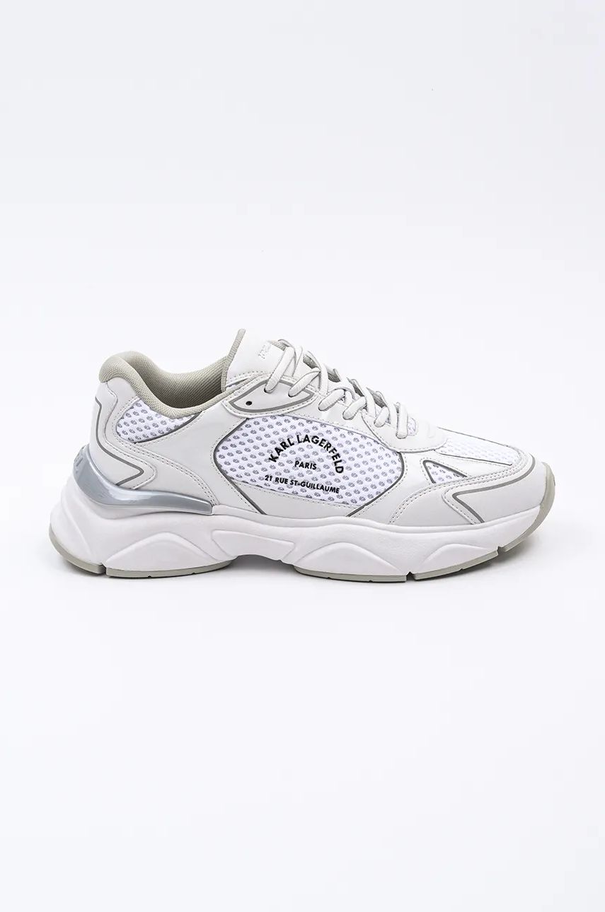 Karl Lagerfeld sneakers KOMET culoarea alb, KL56538A