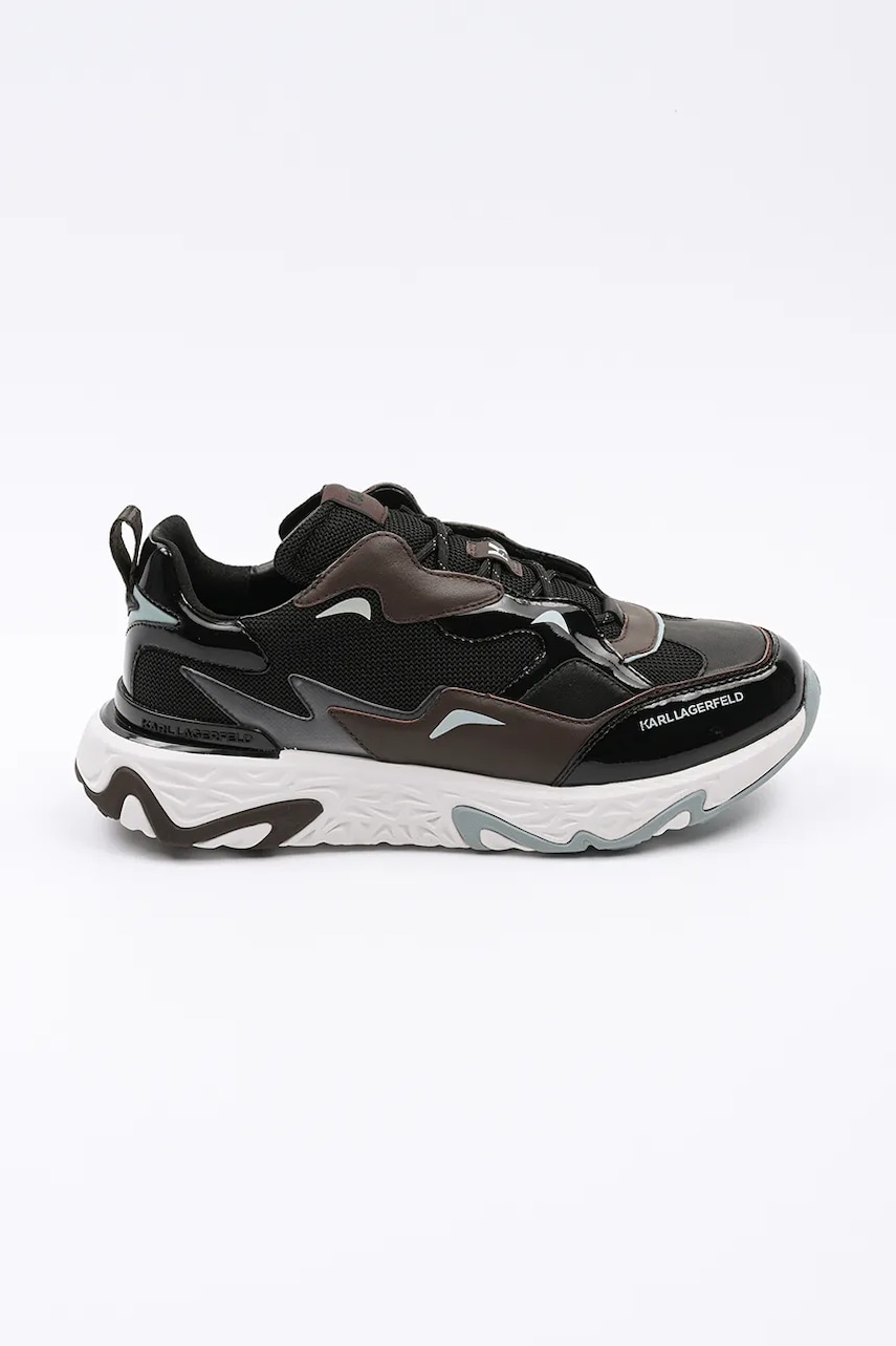 Karl Lagerfeld sneakers BLAZE culoarea maro, KL52424