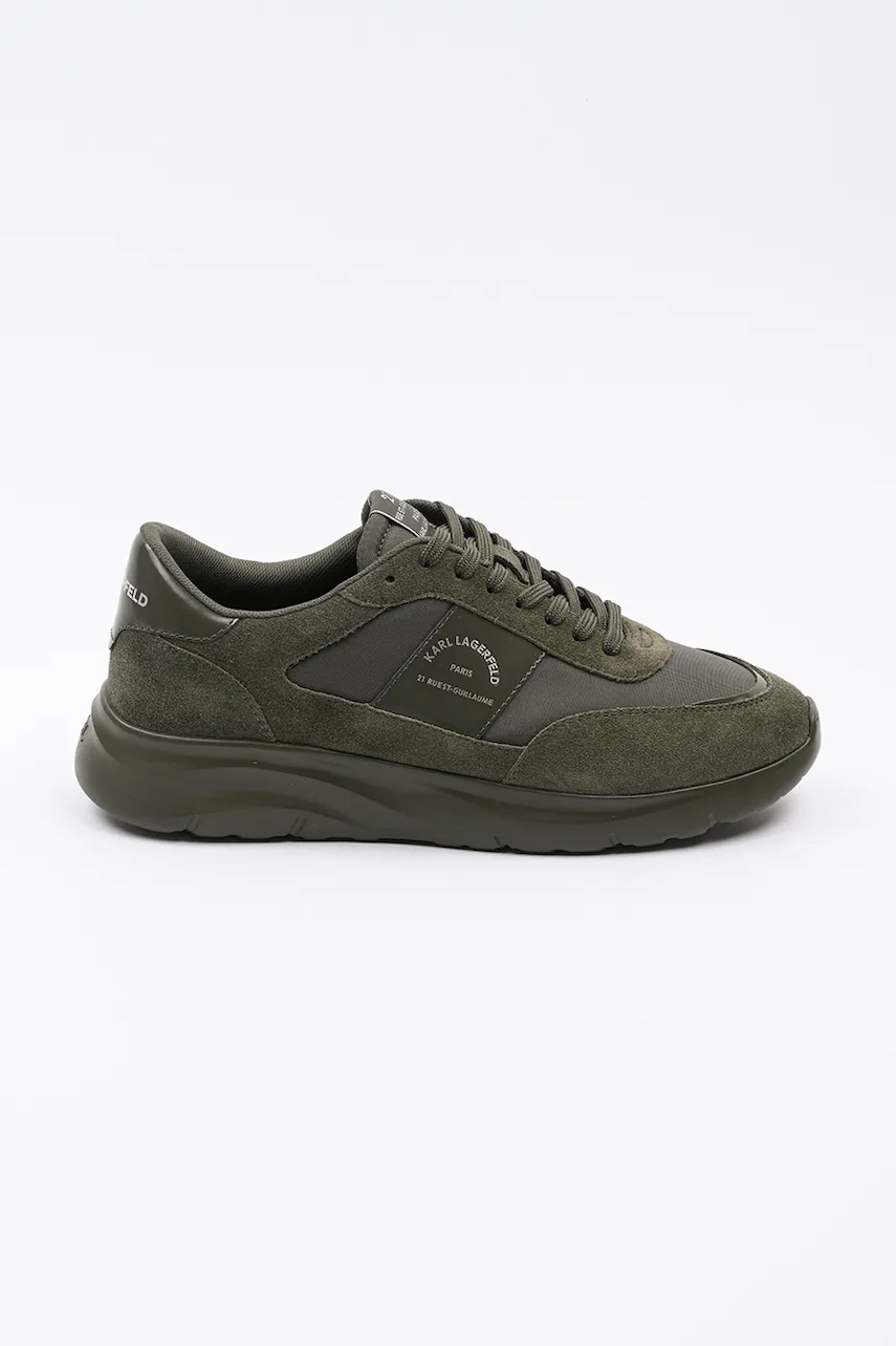 Karl Lagerfeld sneakers SERGER culoarea verde, KL53637