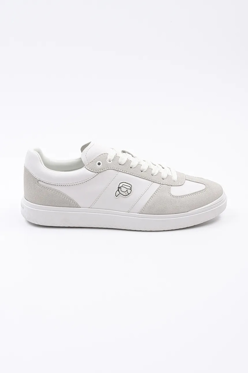 Karl Lagerfeld sneakers din piele ATLAS NFT culoarea alb, KL51831 Karl Lagerfeld sneakers din piele ATLAS NFT culoarea alb, KL51831