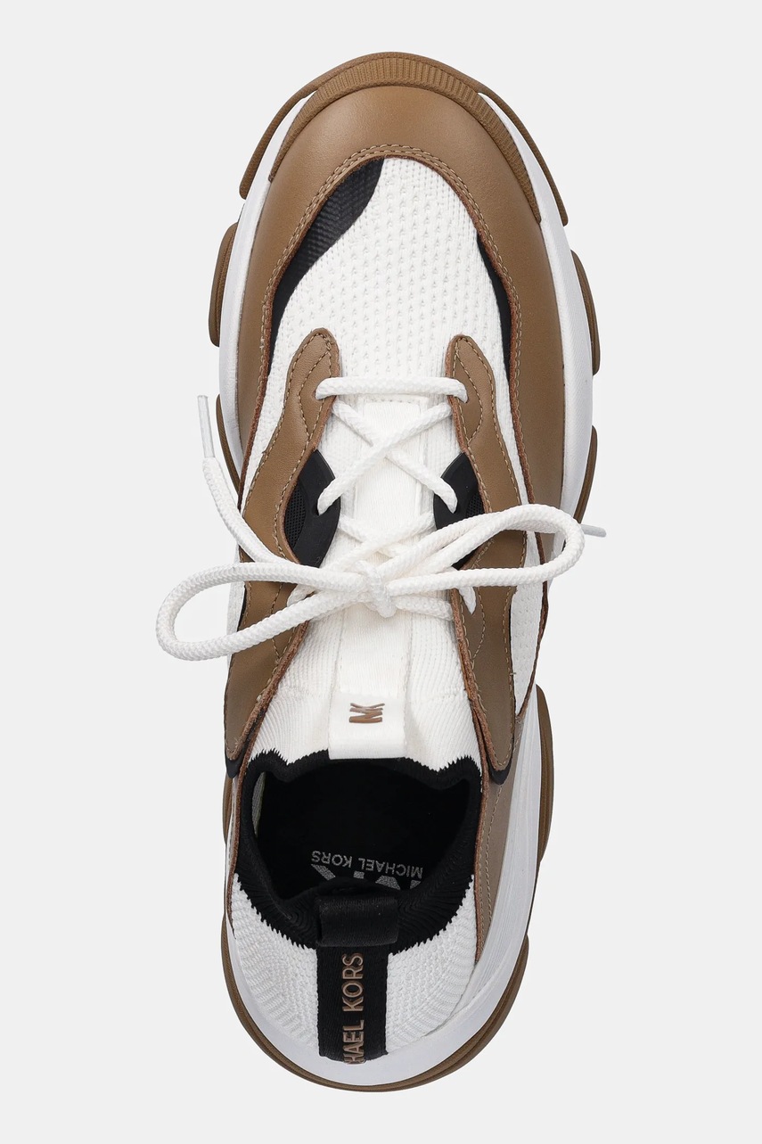 Αθλητικά Michael Kors Atlas χρώμα: καφέ, 42R5ATFS1D.293 φωτογραφία