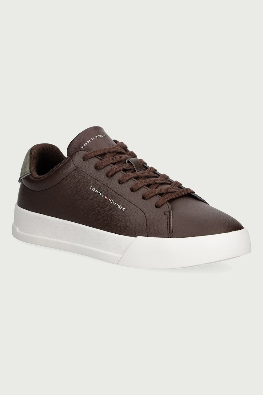 Tommy Hilfiger TH COURT LTH DETAIL ESS tenisice za muškarce od kože
