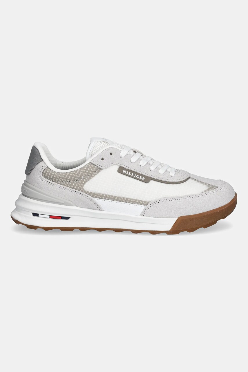Кроссовки Tommy Hilfiger RETRO RUNNER SEASONAL цвет белый FM0FM05328 Кроссовки Tommy Hilfiger RETRO RUNNER SEASONAL цвет белый FM0FM05328