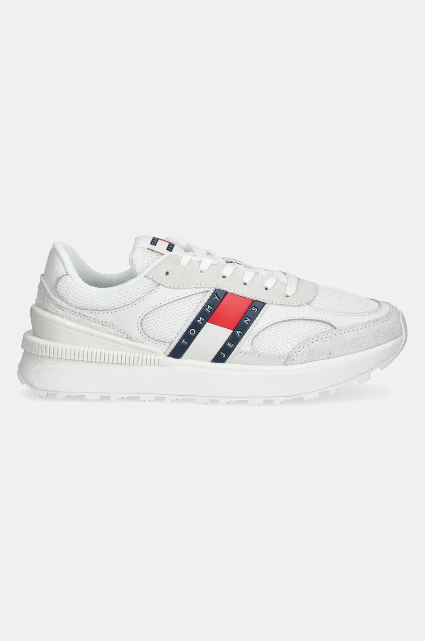 Кроссовки Tommy Jeans TJM TECHNICAL RUNNER ESS цвет белый EM0EM01537 Кроссовки Tommy Jeans TJM TECHNICAL RUNNER ESS цвет белый EM0EM01537