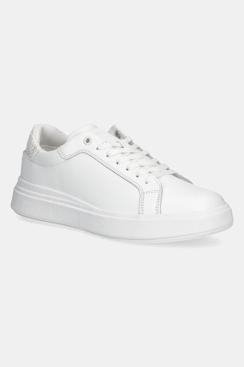 Calvin Klein sportcipő LOW TOP LACE UP WOVEN fehér, HM0HM01659 akciós termékkép 1