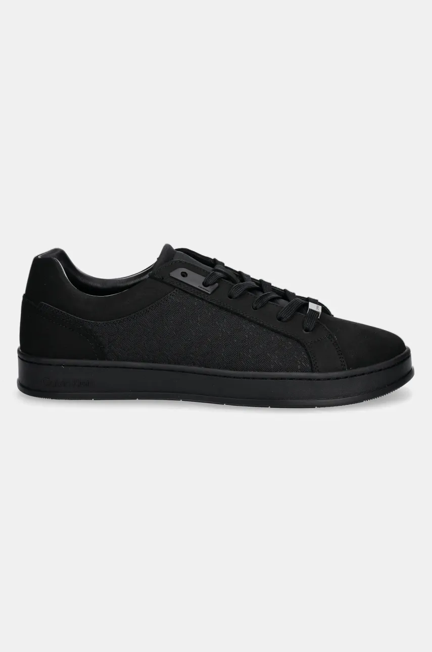 Кроссовки Calvin Klein LOW TOP LACE UP NB MONO цвет чёрный HM0HM01768 Кроссовки Calvin Klein LOW TOP LACE UP NB MONO цвет чёрный HM0HM01768