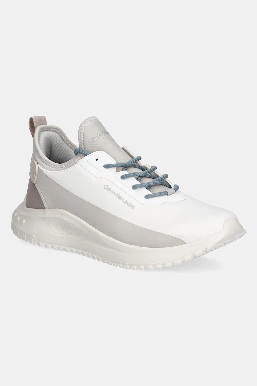 Levně Sneakers boty Calvin Klein Jeans EVA RUNNER LOW INST HB bílá barva, YM0YM01170