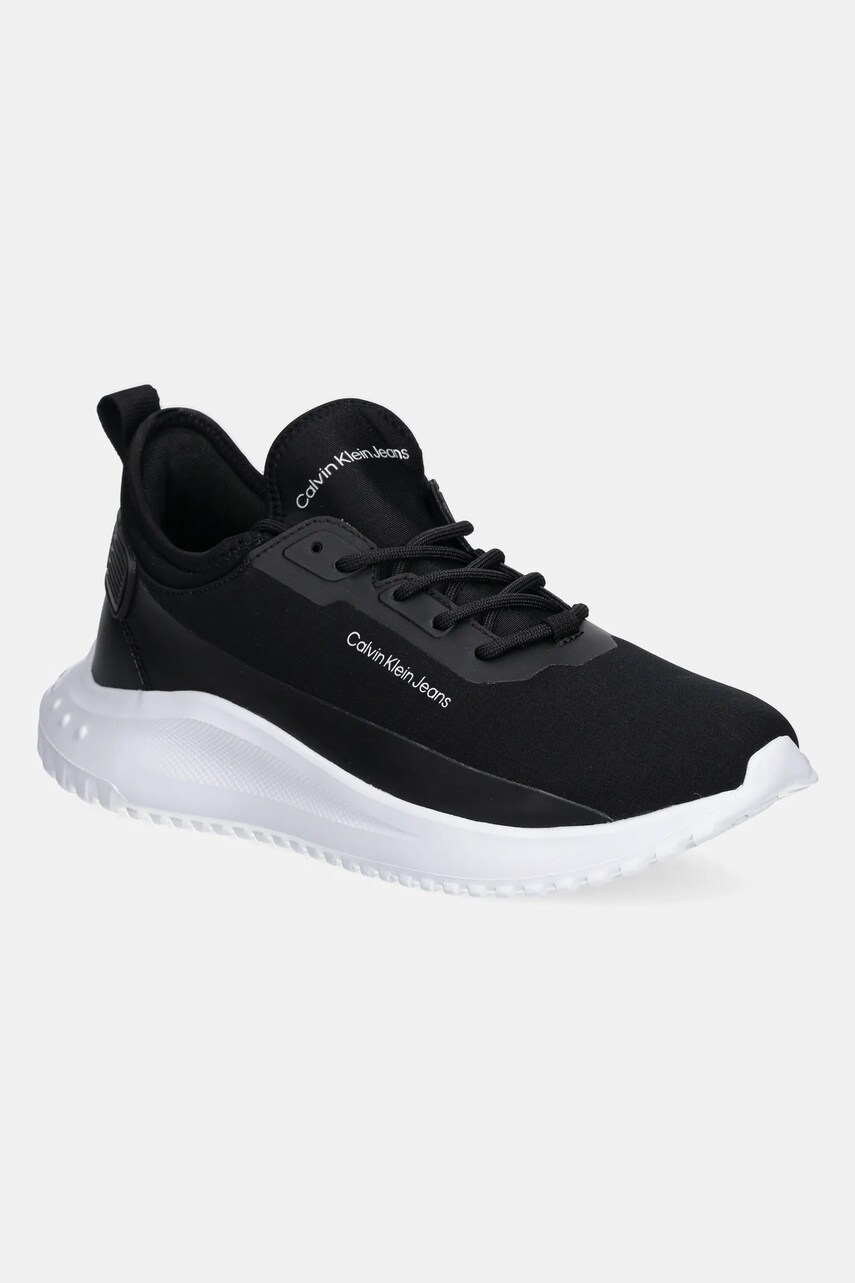 Levně Sneakers boty Calvin Klein Jeans EVA RUNNER LOW INST HB černá barva, YM0YM01170