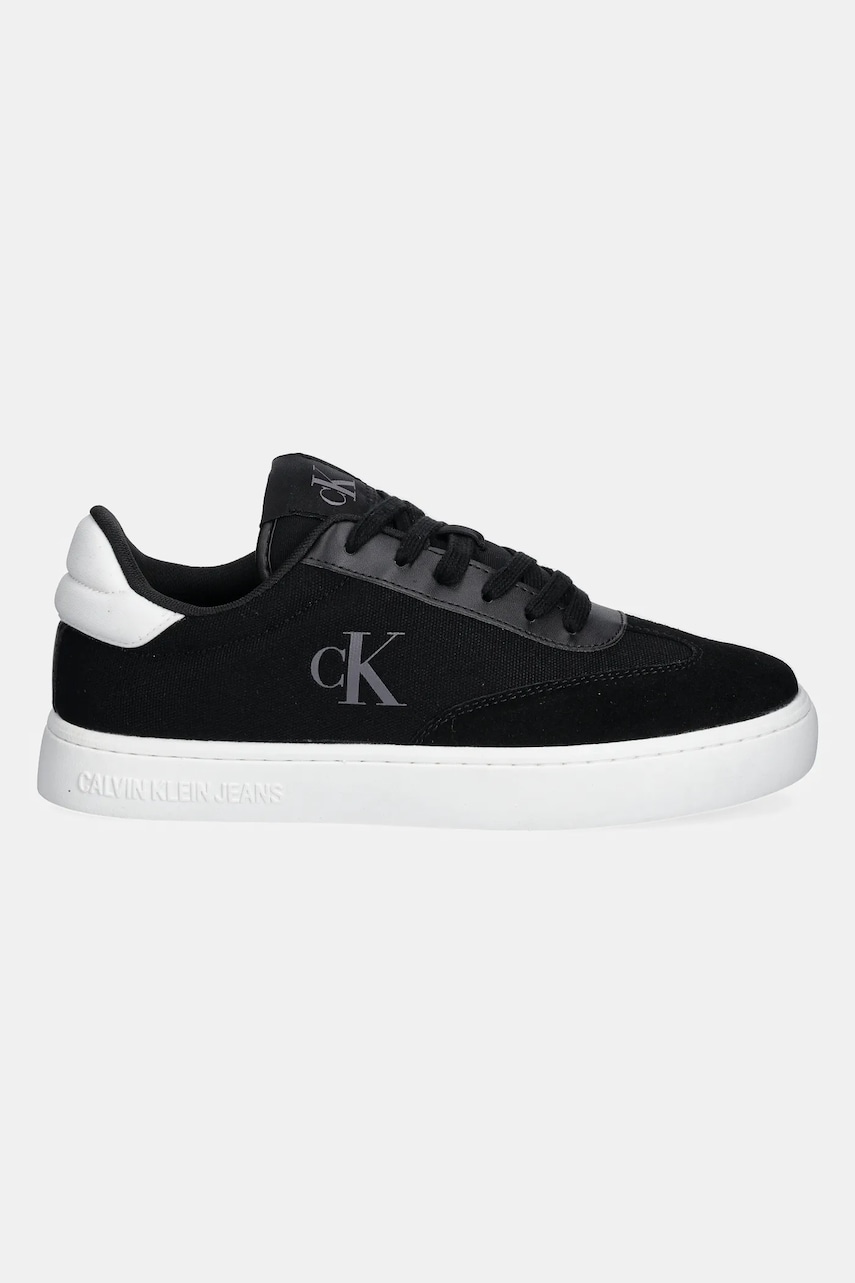 Кроссовки Calvin Klein Jeans CLASSIC CUPSOLE LOW MIX MG цвет чёрный YM0YM01169 Кроссовки Calvin Klein Jeans CLASSIC CUPSOLE LOW MIX MG цвет чёрный YM0YM01169
