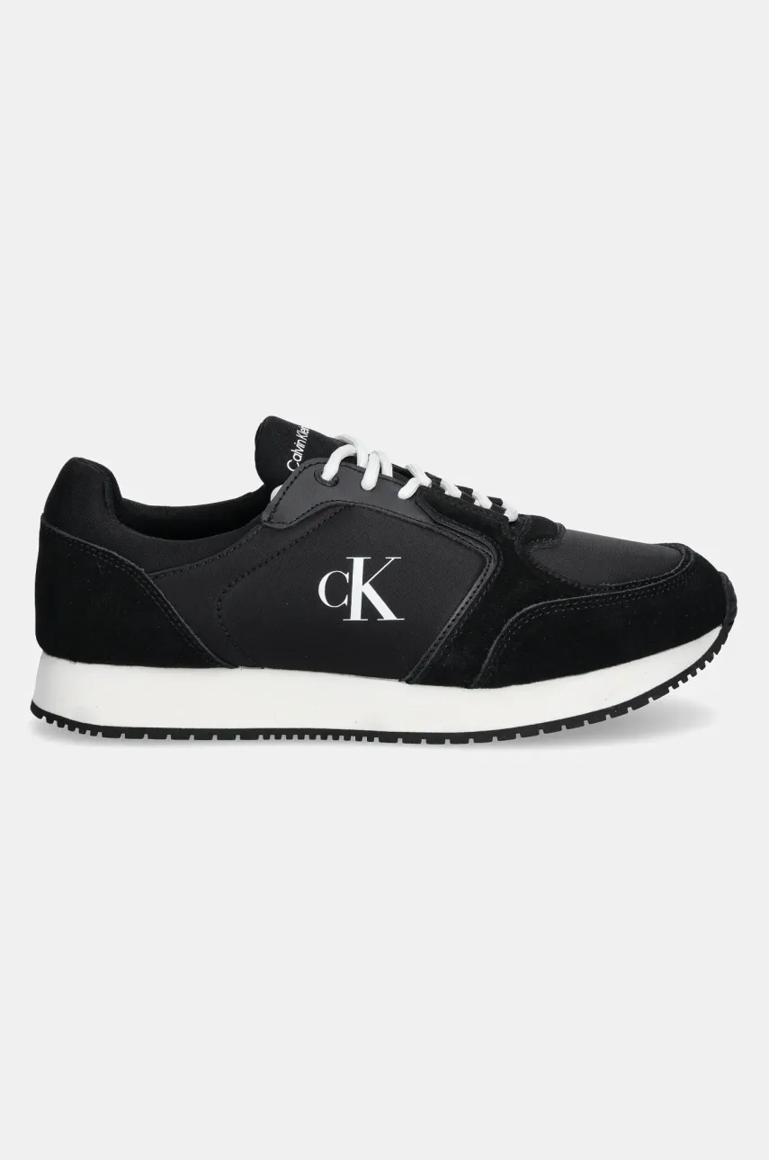 Кроссовки Calvin Klein Jeans RETRO SOCK RUNNER MG WMM цвет чёрный YM0YM01152 Кроссовки Calvin Klein Jeans RETRO SOCK RUNNER MG WMM цвет чёрный YM0YM01152