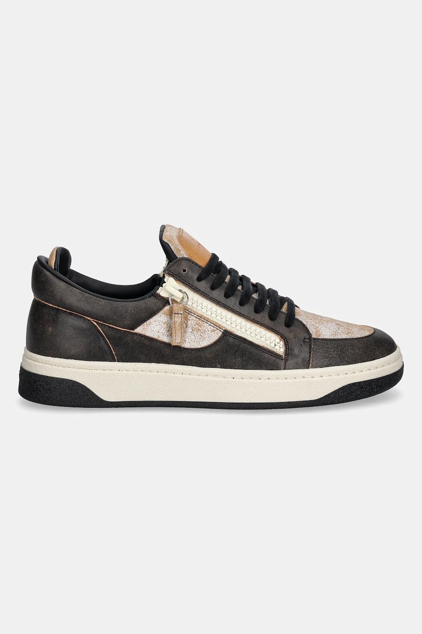 Кроссовки Giuseppe Zanotti GZ цвет черный RM50004.003 Кроссовки Giuseppe Zanotti GZ цвет черный RM50004.003