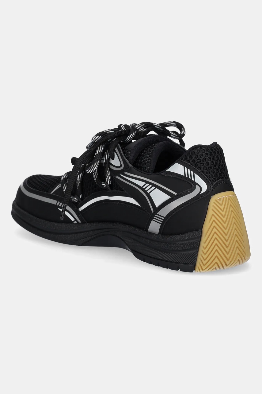 Αθλητικά Giuseppe Zanotti GZ χρώμα: μαύρο, RM50008.005 φωτογραφία