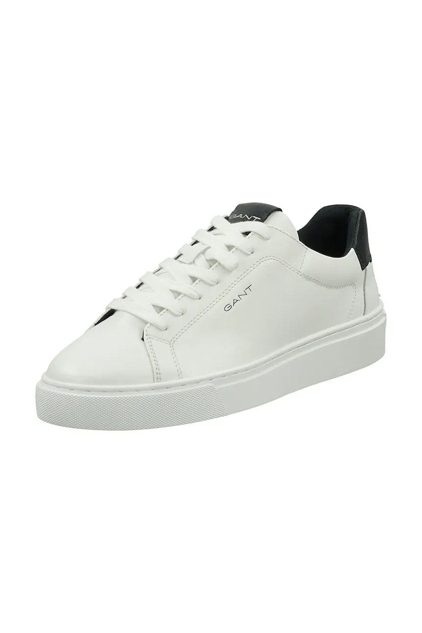 Кожаные кроссовки Gant Mc Julien цвет белый 30631889.G316 Кожаные кроссовки Gant Mc Julien цвет белый 30631889.G316