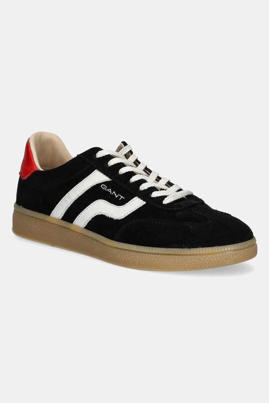 Gant sneakers din piele intoarsă Cuzmo culoarea negru, 30633859.G00