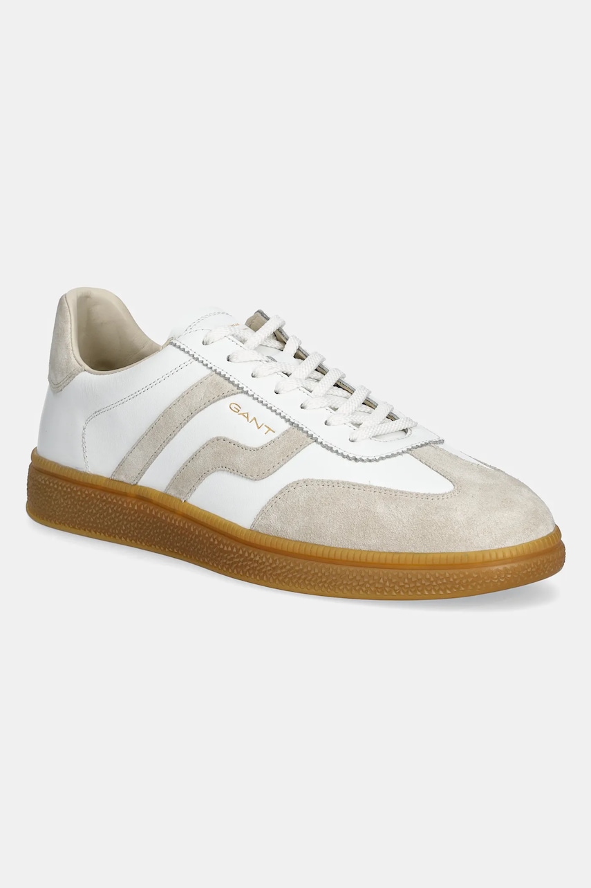 Gant sneakers din piele Cuzmo culoarea bej, 30633861.G20