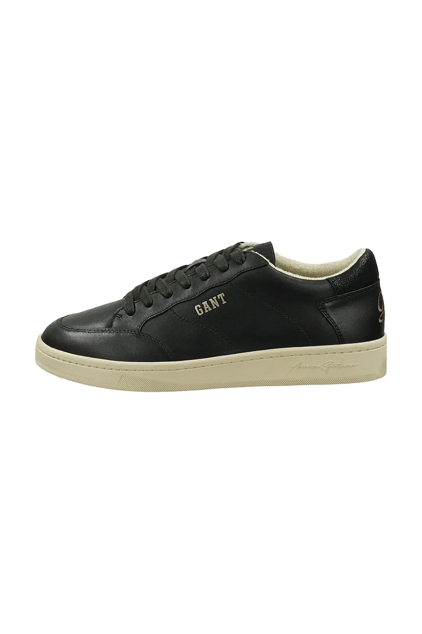 Gant sneakers din piele Prepus culoarea negru, 30631901.G00