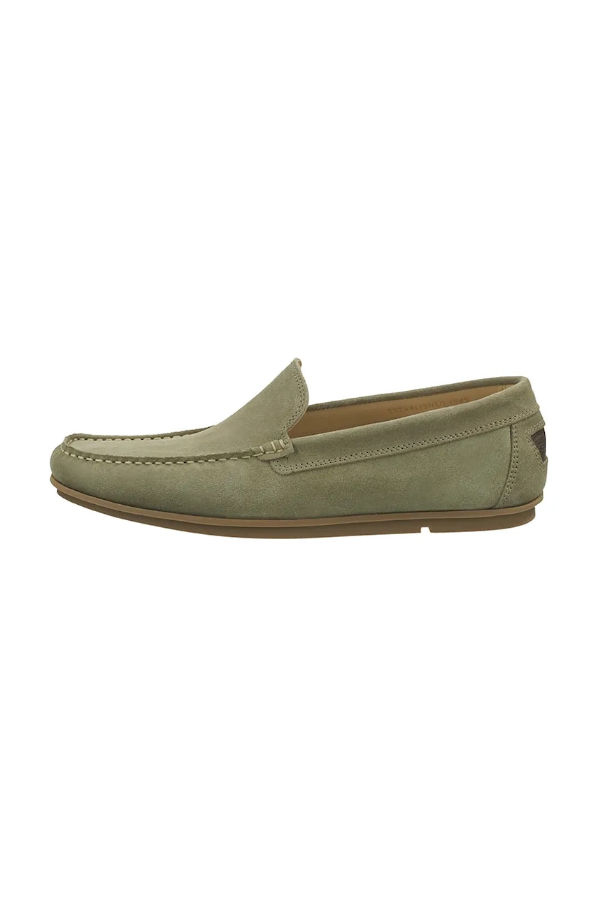 Gant mocasini din piele intoarsa Wilmon barbati, culoarea bej, 30633914.G183 Gant mocasini din piele intoarsa Wilmon barbati, culoarea bej, 30633914.G183
