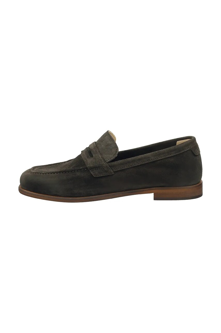 Gant mocasini din piele intoarsa Kemood barbati, culoarea maro, 30673878.G46