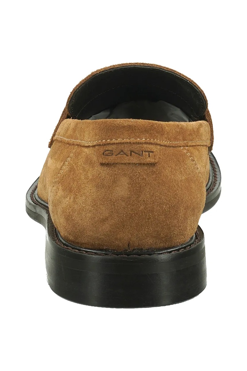 Μοκασίνια σουέτ Gant Lozham χρώμα: καφέ, 30673926.G45 φωτογραφία