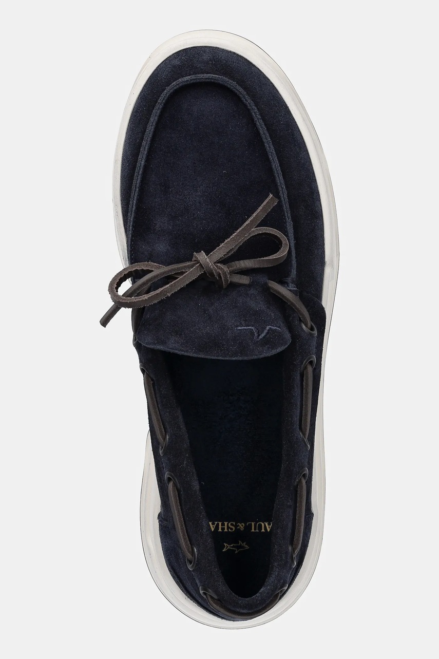 Μοκασίνια σουέτ Paul&Shark χρώμα: ναυτικό μπλε, 25418013.13 φωτογραφία