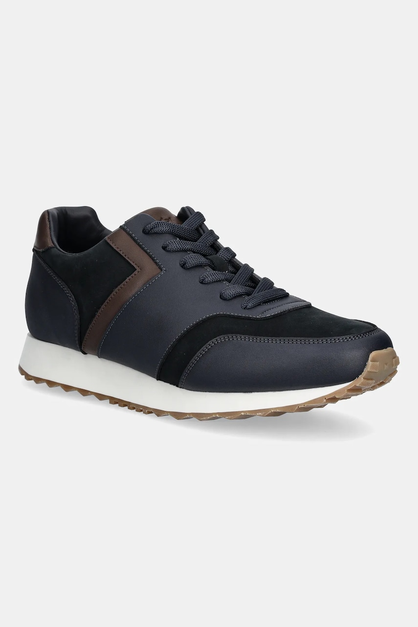 Paul&Shark sneakers din piele culoarea albastru marin, 25418015.50