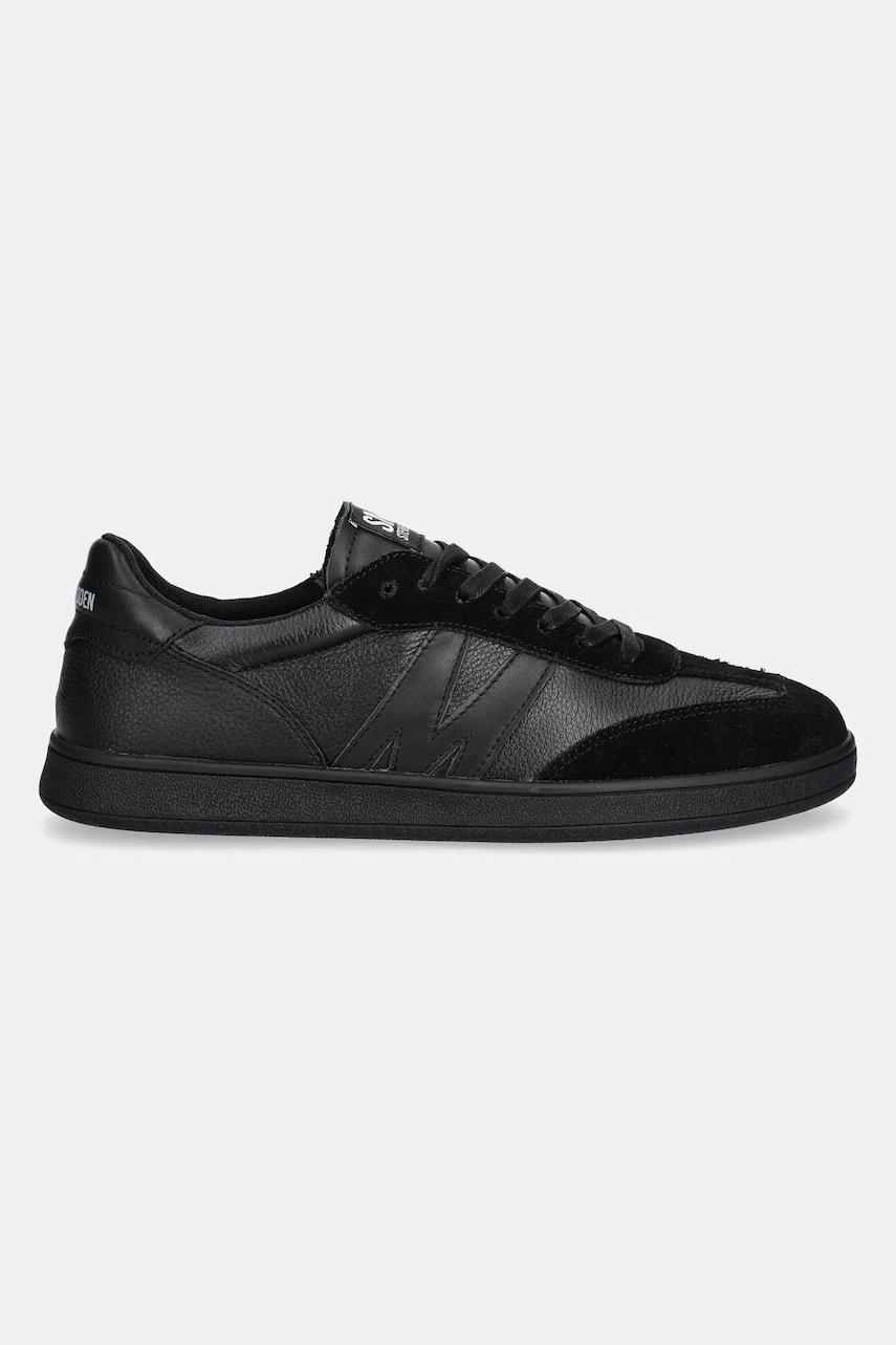Кожаные кроссовки Steve Madden Caelum цвет чёрный SM12000799 Кожаные кроссовки Steve Madden Caelum цвет чёрный SM12000799