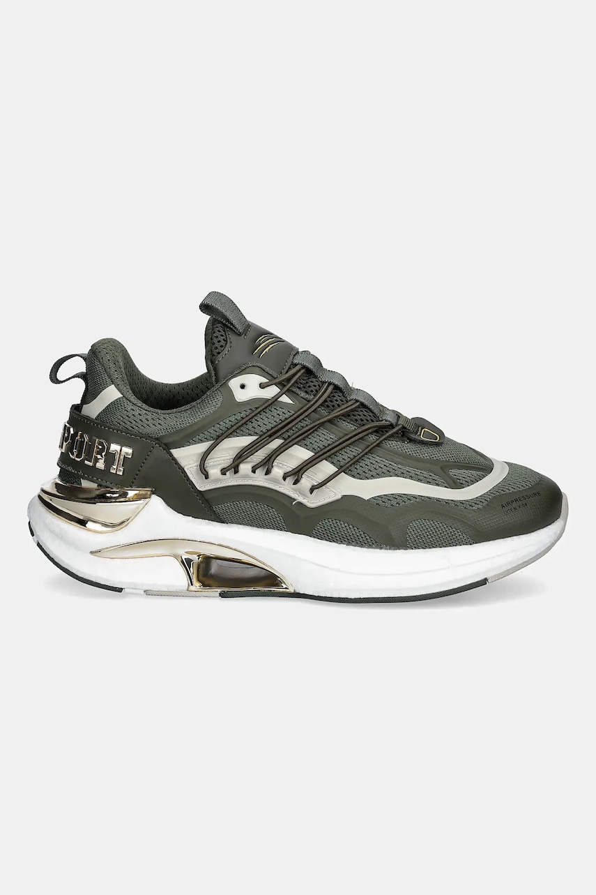 Кроссовки PLEIN SPORT Onyx Ultra Gen.X.05 цвет зелёный USC0736 STE003N 6593 Кроссовки PLEIN SPORT Onyx Ultra Gen.X.05 цвет зелёный USC0736 STE003N 6593
