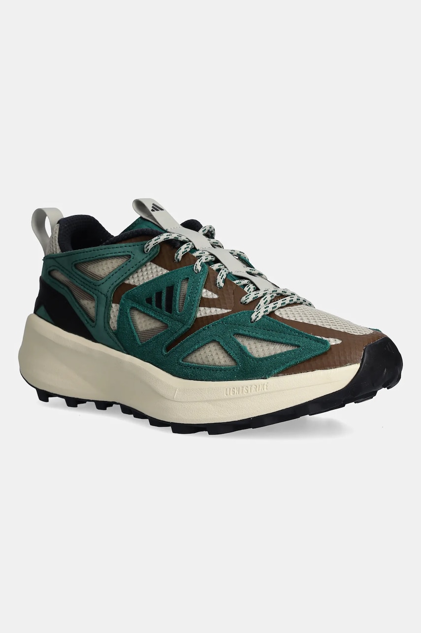 Levně Tenisky adidas Kantai Trail zelená barva, IH3731