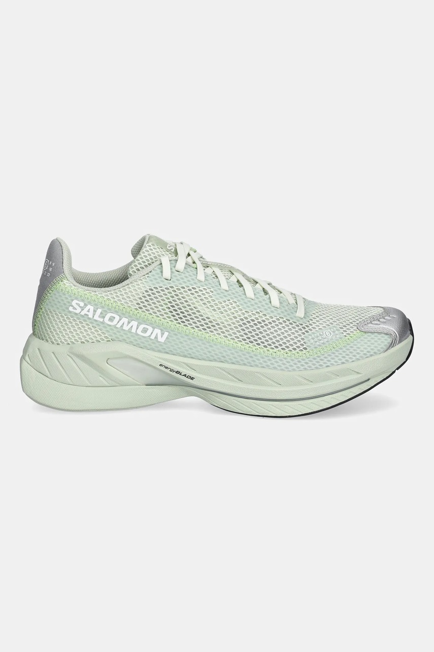 Кроссовки MM6 Maison Margiela x Salomon SPECTUR 2 цвет зелёный SH1WS0016
