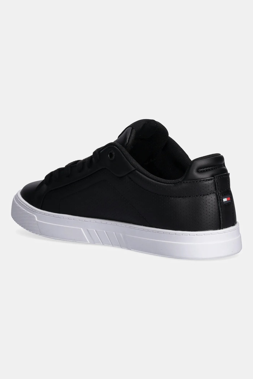 Kožené sneakers boty Tommy Hilfiger ICON COURT PINPERF LTH (obrázek 3)