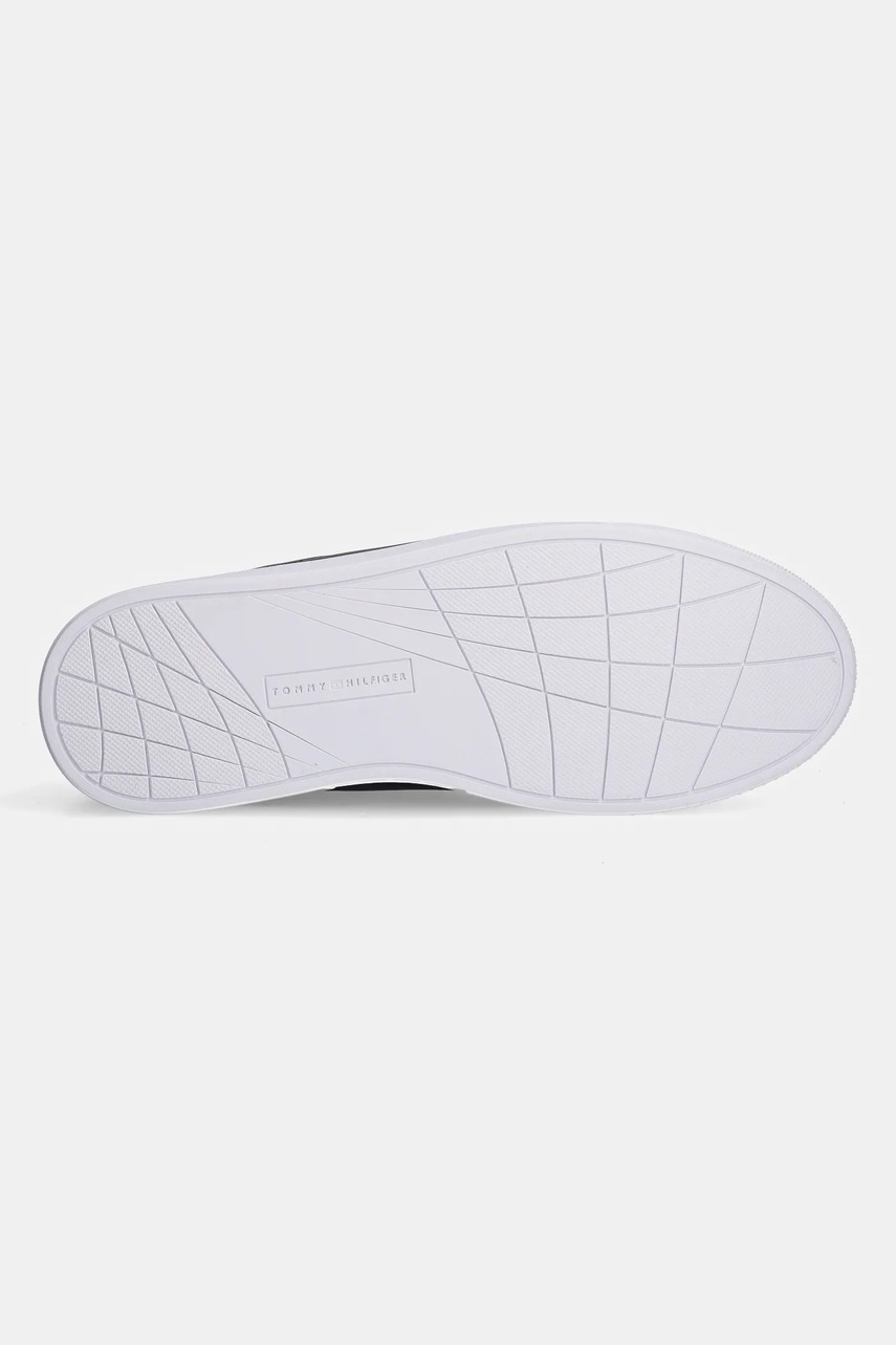 Kožené sneakers boty Tommy Hilfiger ICON COURT PINPERF LTH (obrázek 5)