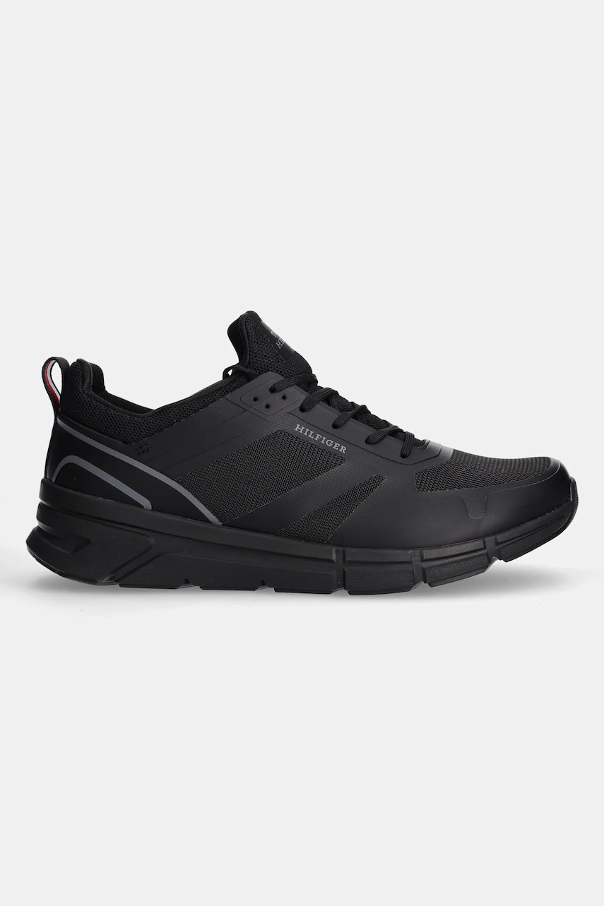 Кроссовки Tommy Hilfiger MODERN COMFORT RUN MIX цвет чёрный FM0FM05471 Кроссовки Tommy Hilfiger MODERN COMFORT RUN MIX цвет чёрный FM0FM05471
