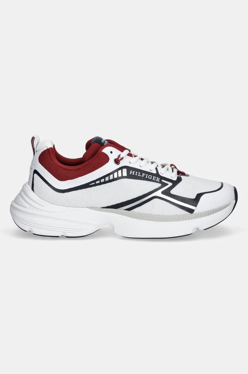 Кроссовки Tommy Hilfiger TH DYNAFAST TECH мужские цвет белый FM0FM05450 Кроссовки Tommy Hilfiger TH DYNAFAST TECH мужские цвет белый FM0FM05450